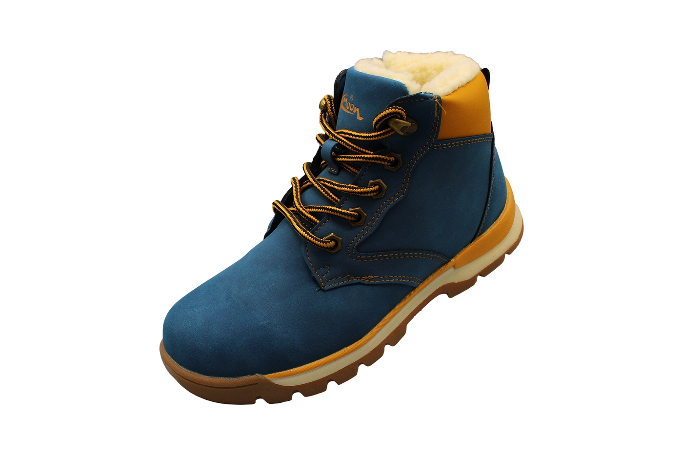 Planets 922 Winterschuh für Kinder in Blau/Gelb – Ansicht 1