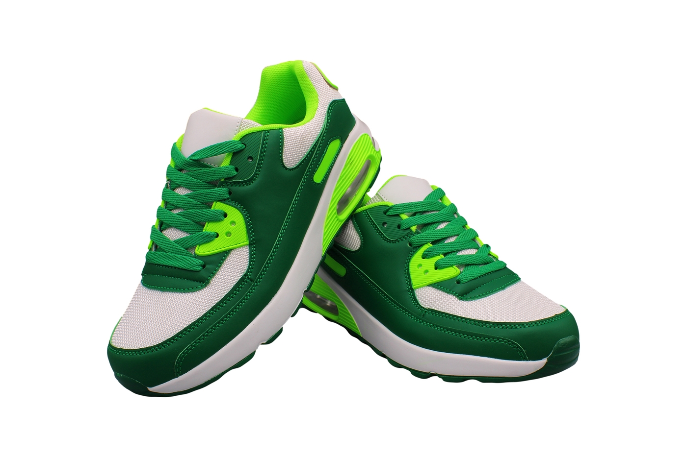 Planets 447 Sneaker für Damen & Herren in Grün/Weiß – Ansicht 6