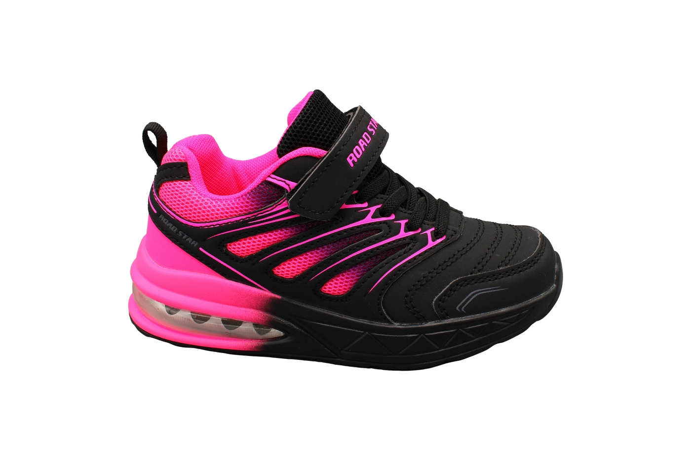 Planets 435 Sneaker für Kinder in Schwarz/Pink – Ansicht 3