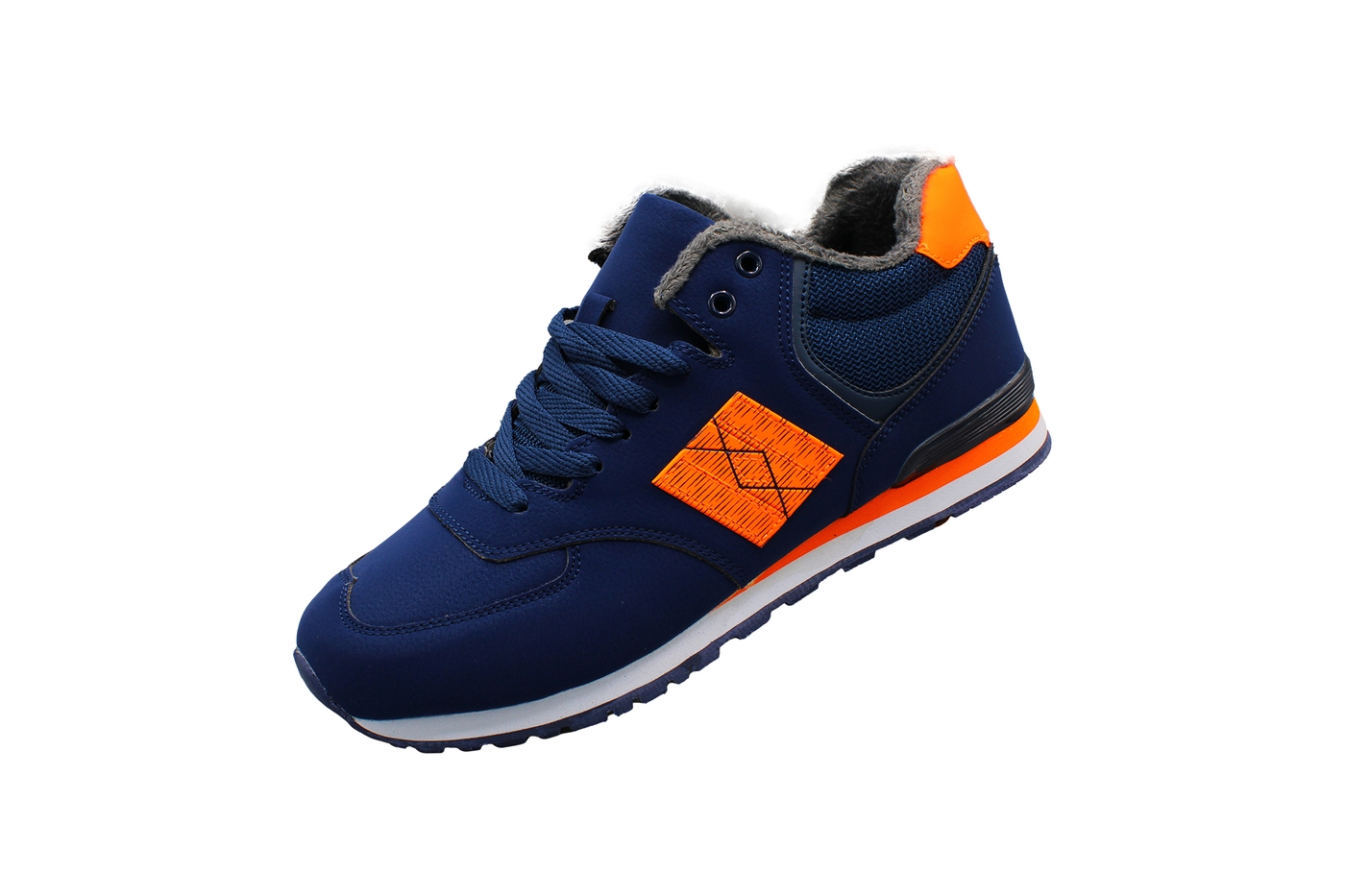 Planets 509 Winterschuh für Damen & Herren in Blau/Orange – Ansicht 1
