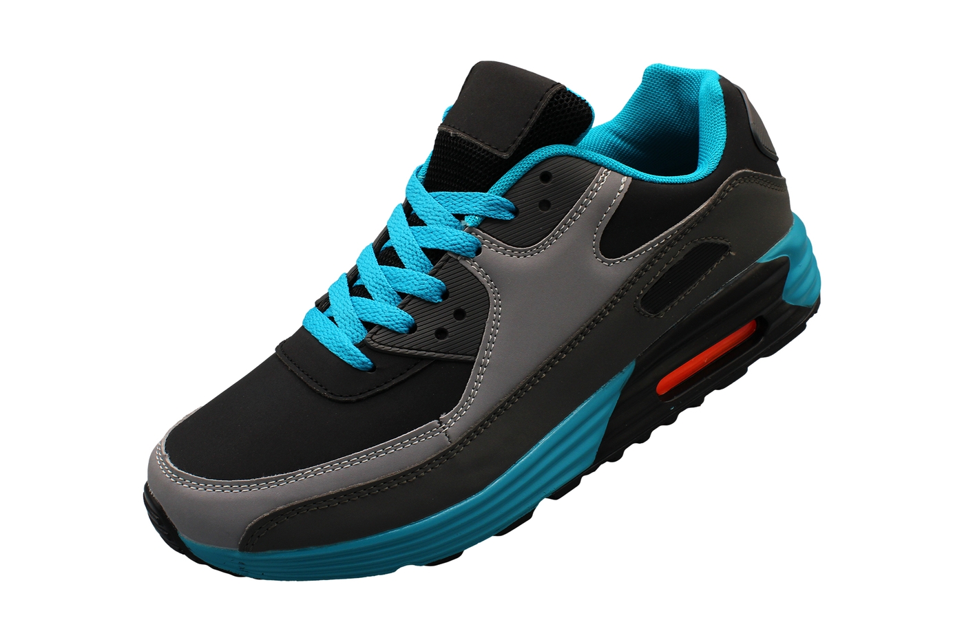 Planets 417 Sneaker für Herren in Schwarz/Blau – Ansicht 1