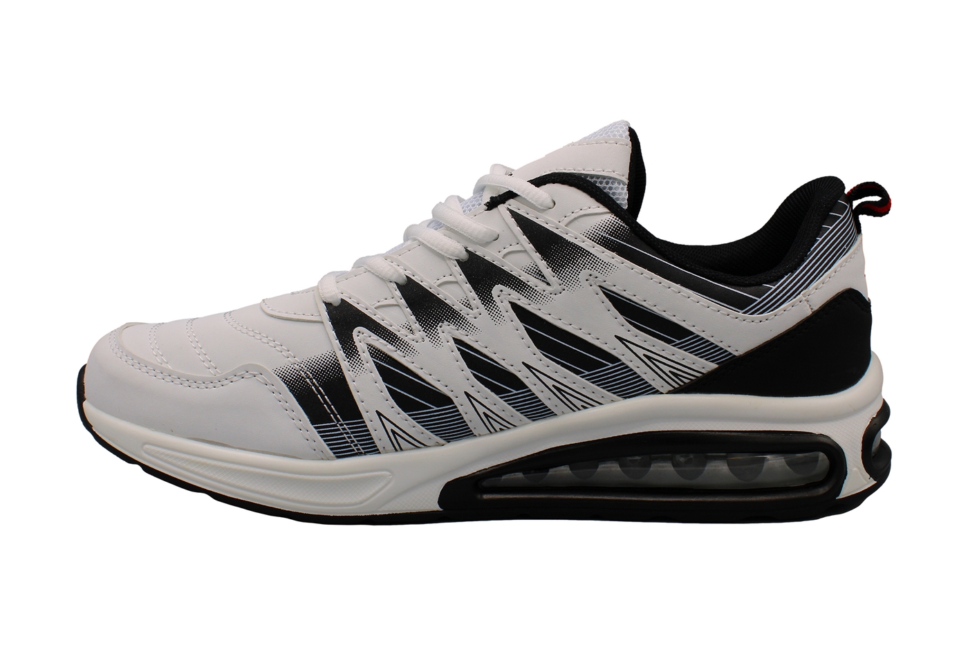 Planets 206 Sneaker für Damen & Herren in Weiß/Schwarz – Ansicht 4