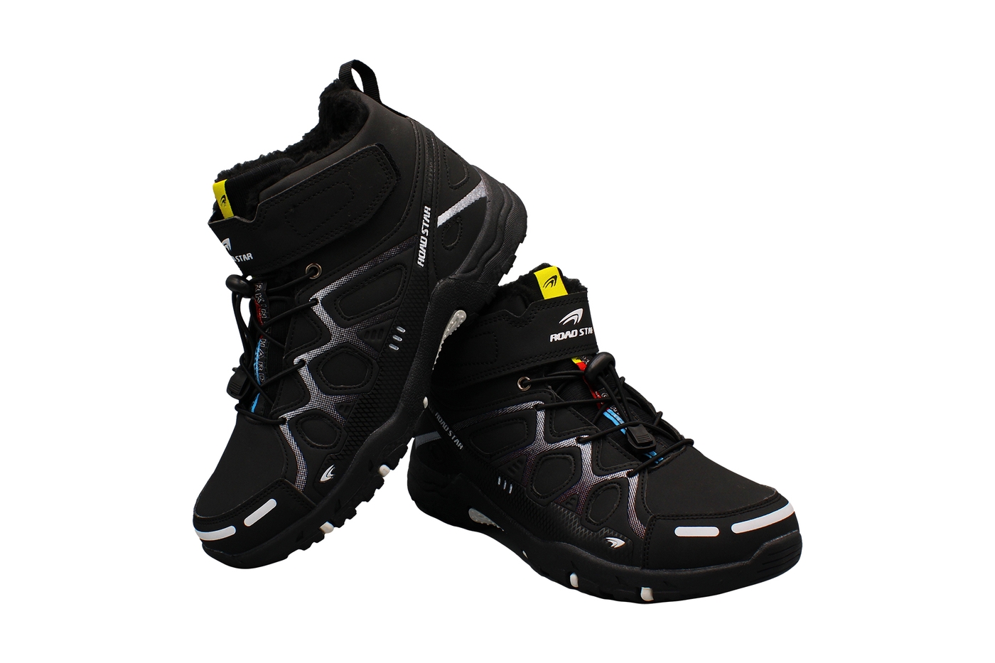 Planets 859 Winterschuh für Damen & Herren in Schwarz/Weiß – Ansicht 6