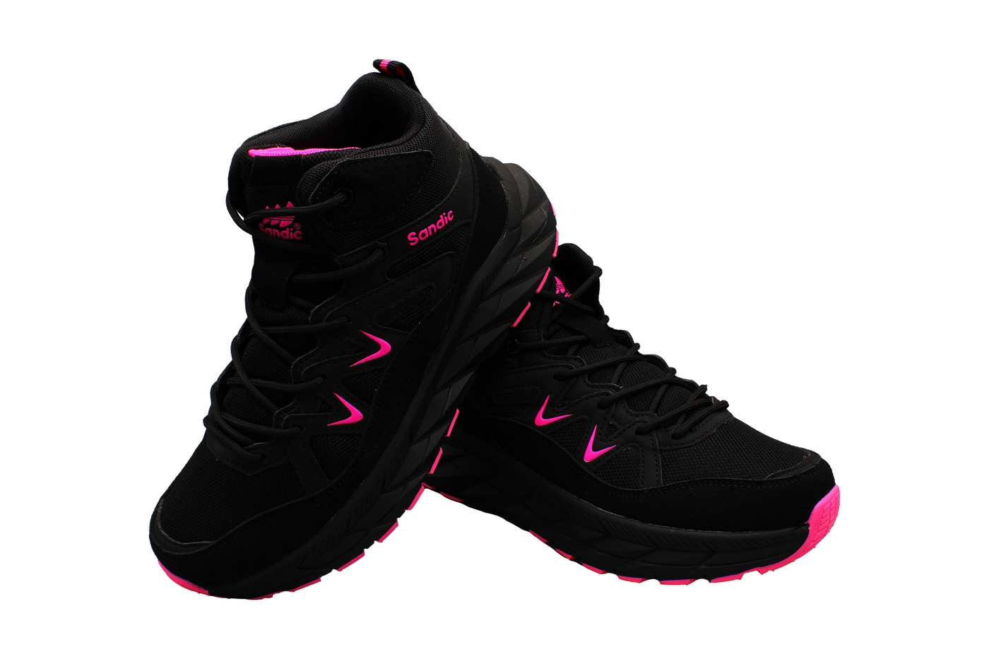Planets 539 Sneaker für Damen in Schwarz/Pink – Ansicht 6