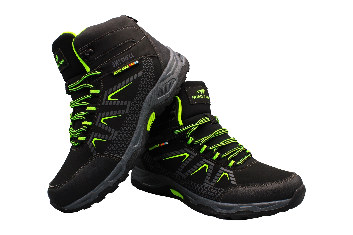 Planets 377 Winterschuh für Damen & Herren in Schwarz/Grün – Ansicht 6