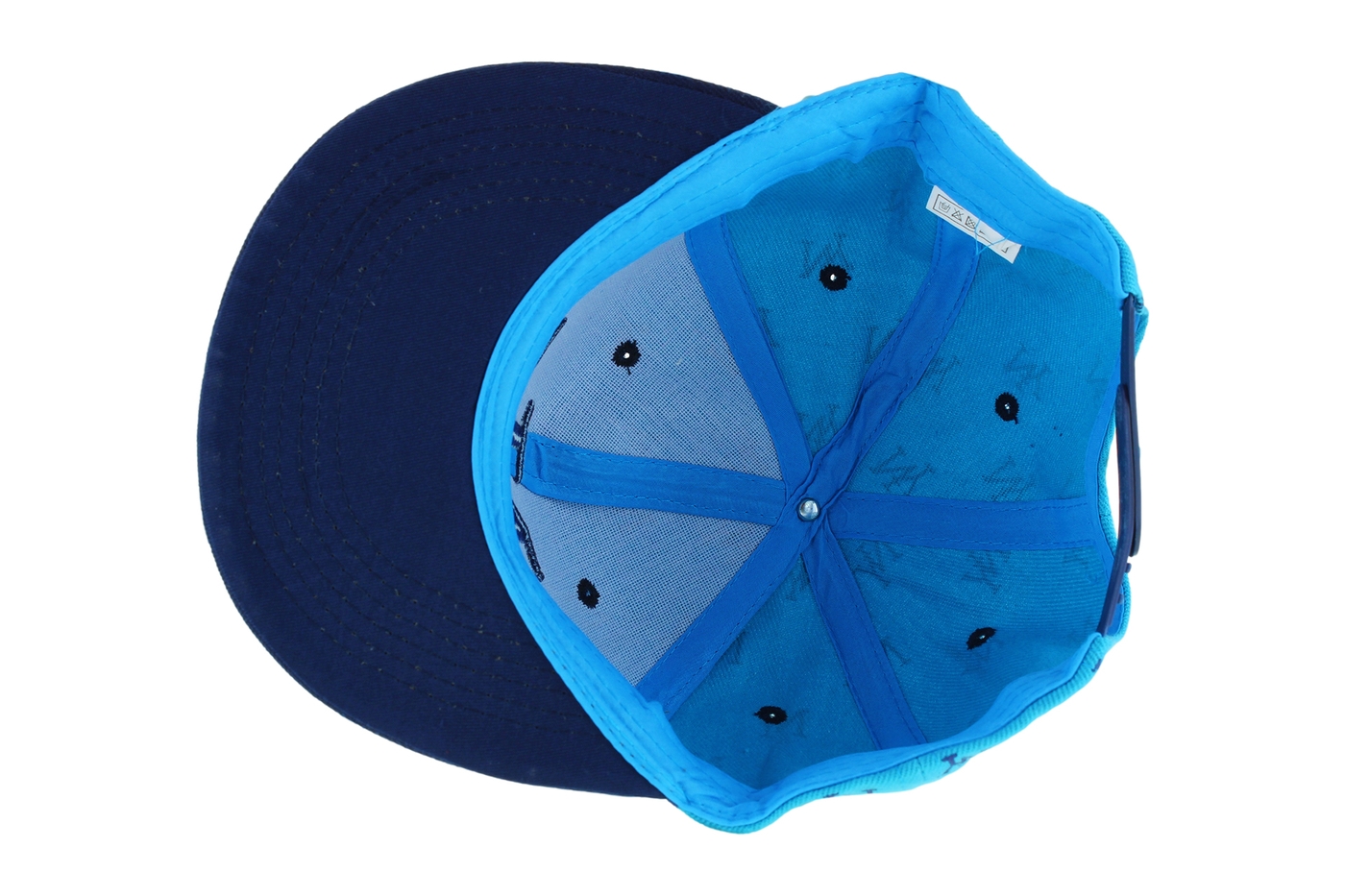 Planets Cap 006 NY Basecap in Blau – Ansicht 3