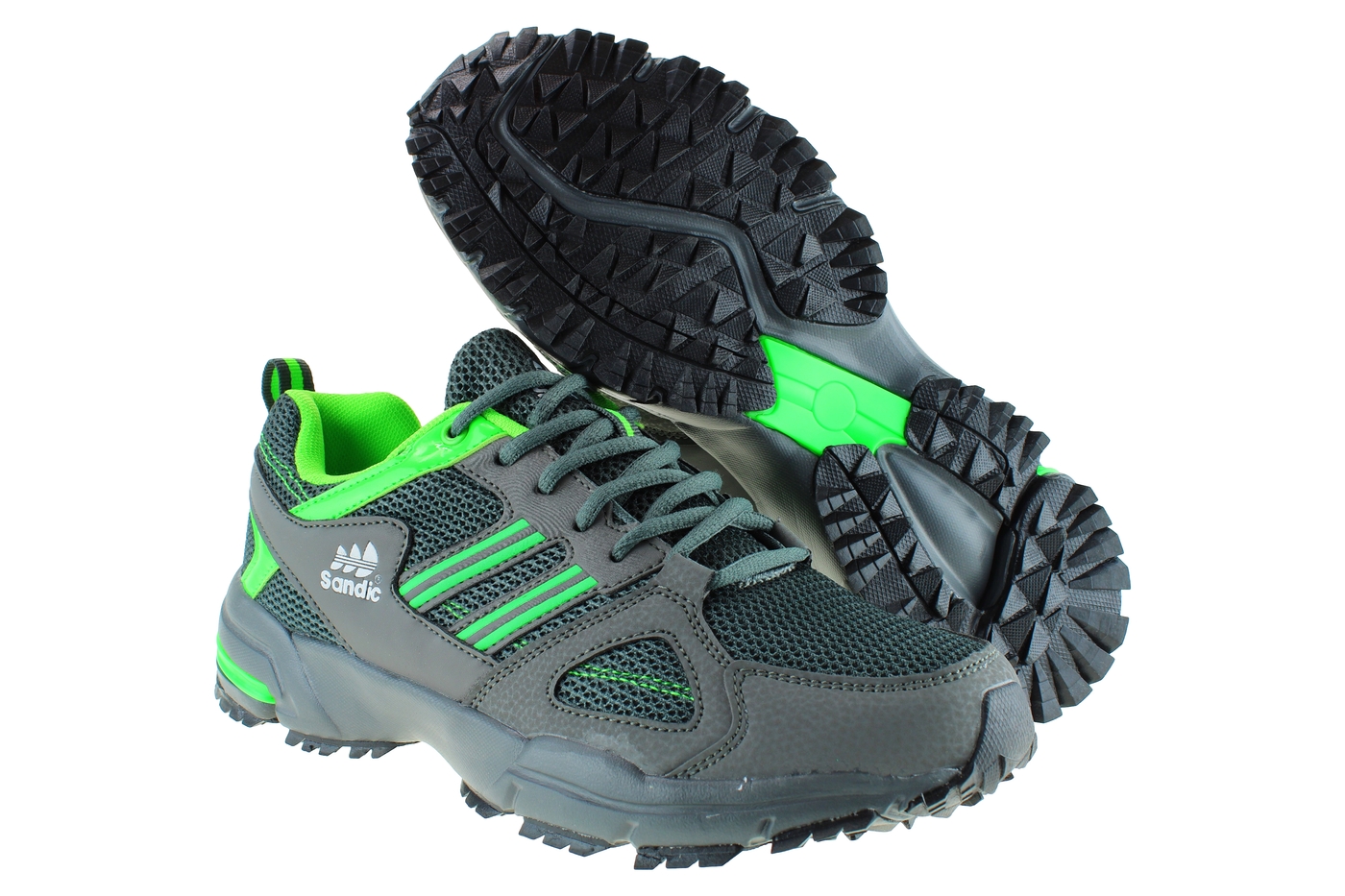 Planets 899 Sneaker für Damen & Herren in Schwarz/Grün – Ansicht 5