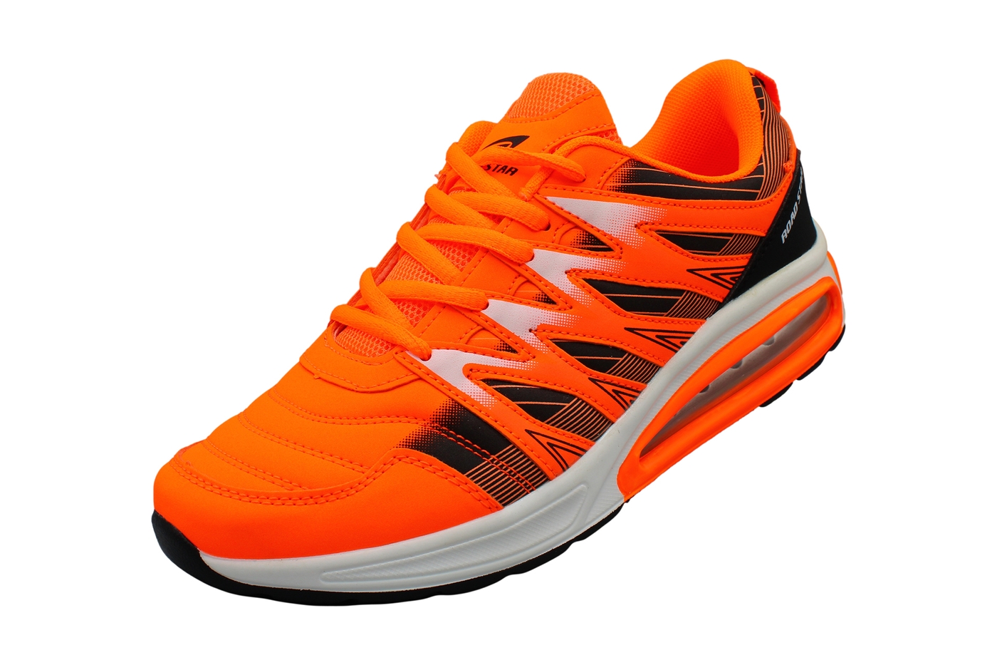Planets 220 Sneaker für Damen & Herren in Orange/Schwarz – Ansicht 1