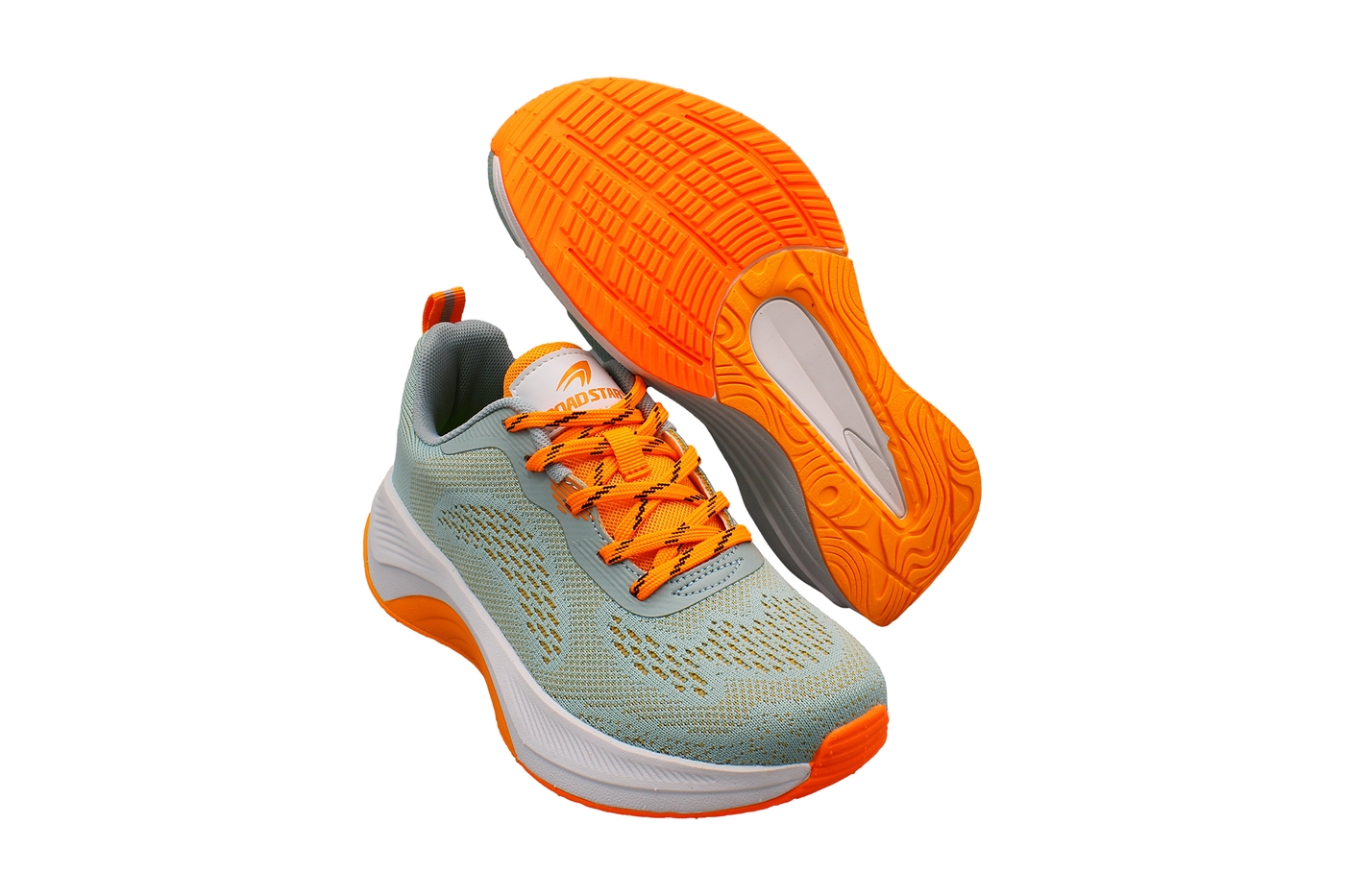 Planets 201 Sneaker für Damen & Herren in Grau/Orange – Ansicht 5