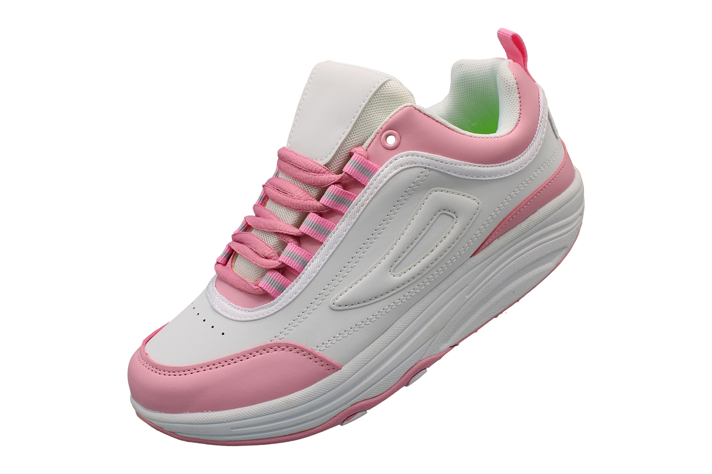 Pink/Weiß