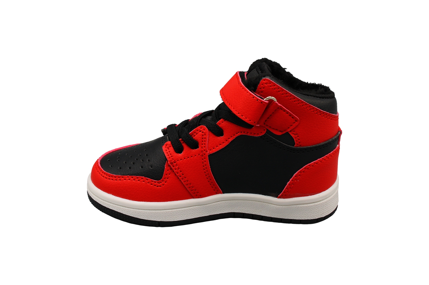 Planets 122 Winterschuh für Kinder in Schwarz/Rot – Ansicht 4