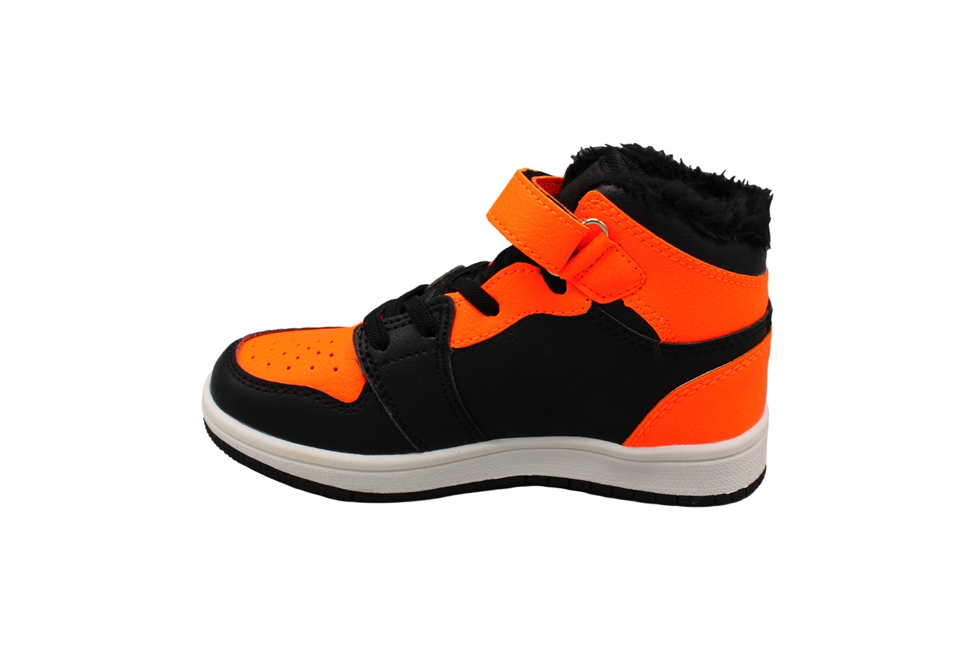 Planets 146 Winterschuh für Kinder in Schwarz/Orange – Ansicht 4
