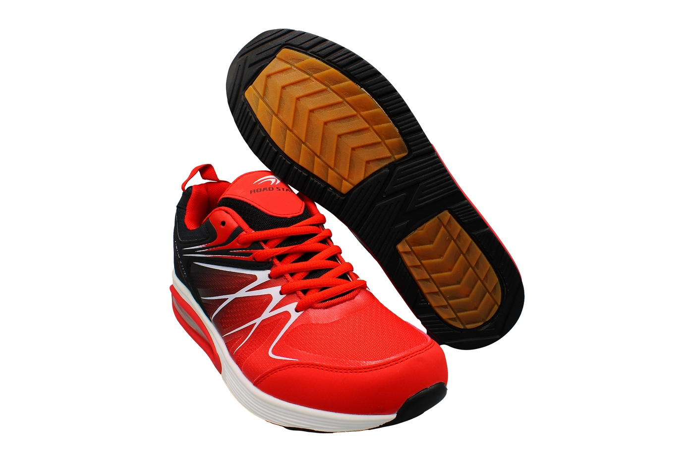 Planets 414 Sneaker für Herren in Rot/Schwarz – Ansicht 5