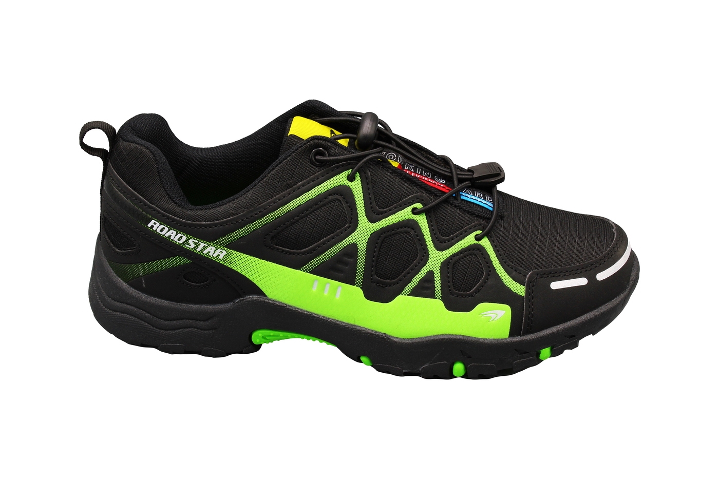 Planets 245 Sneaker für Damen & Herren in Schwarz/Grün – Ansicht 3
