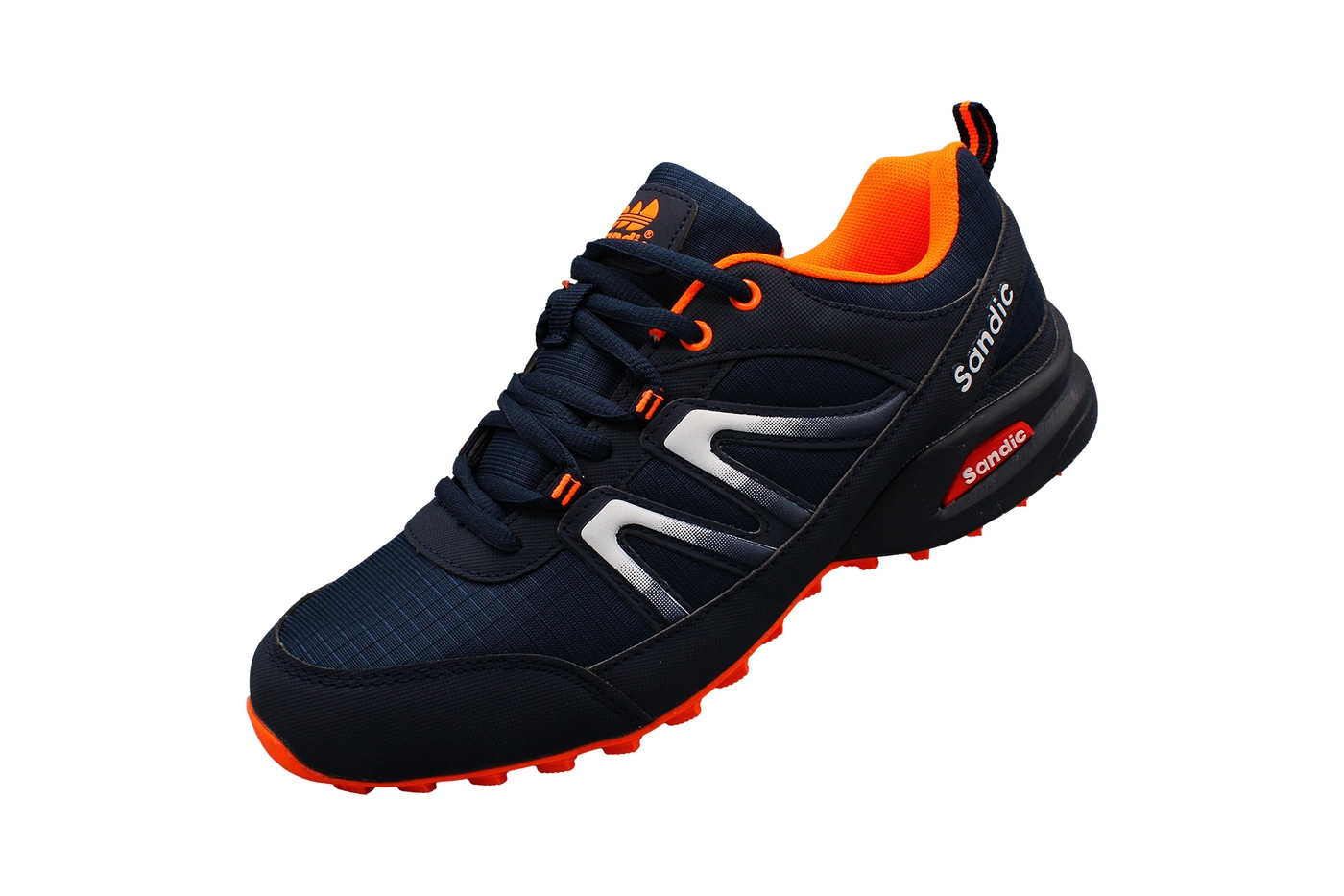 Planets 563 Sneaker für Herren in Blau/Orange – Ansicht 1