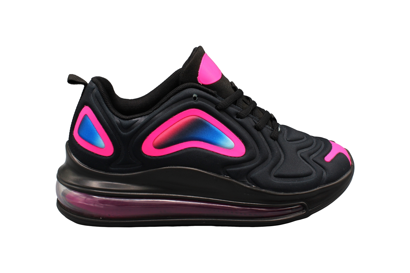 Planets 609 Sneaker für Damen in Schwarz/Pink – Ansicht 3