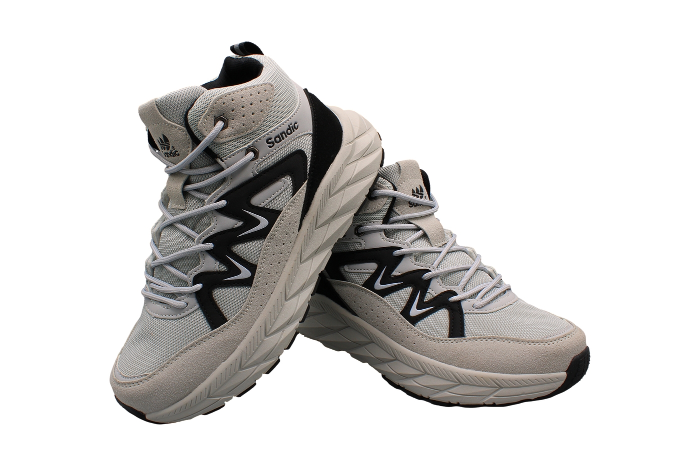 Planets 535 Sneaker für Damen & Herren in Schwarz/Grau – Ansicht 6