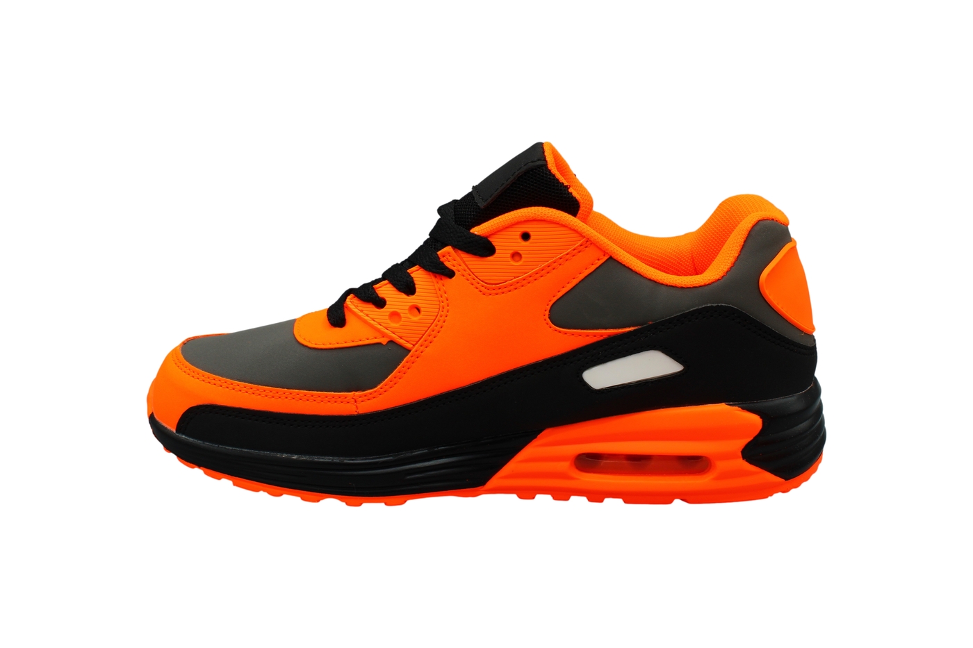 Planets 276 Sneaker für Damen & Herren in Schwarz/Orange – Ansicht 4