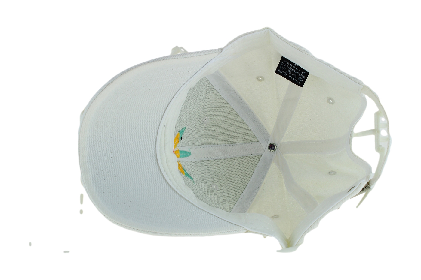 Planets Cap 014 Weed Basecap in Weiß – Ansicht 3