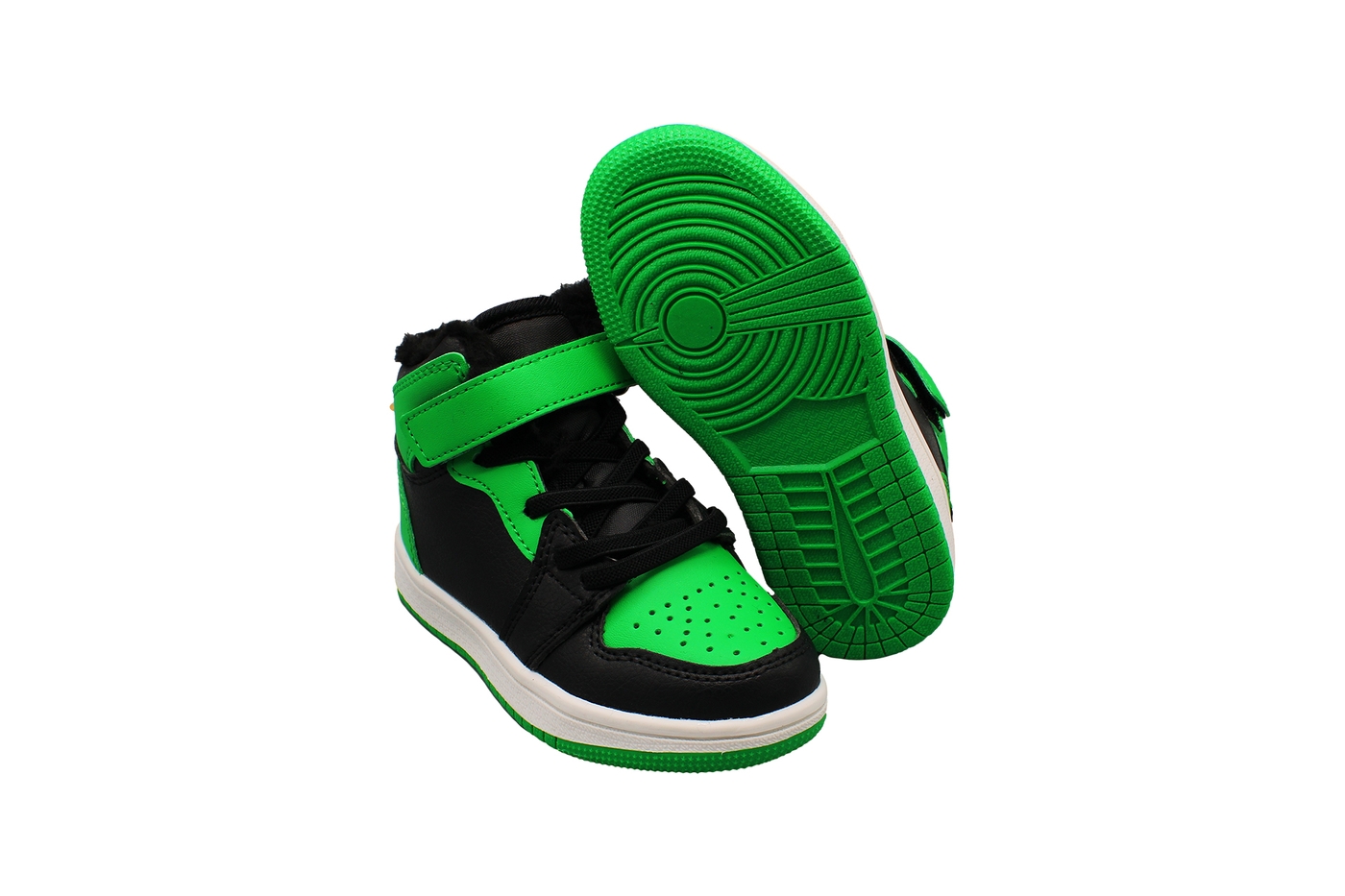 Planets 257 Winterschuh für Kinder in Schwarz/Grün – Ansicht 5
