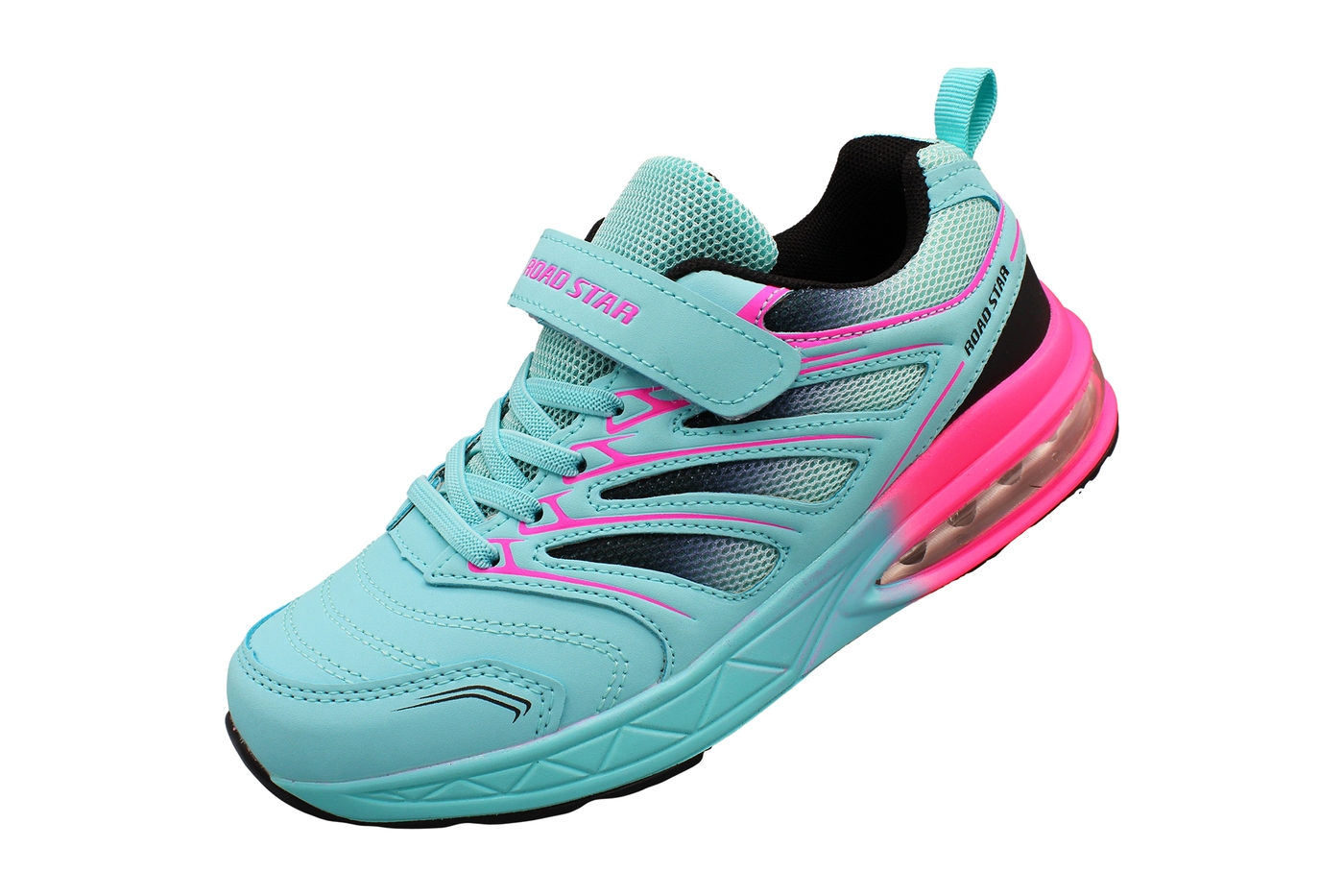 Planets 460 Sneaker für Kinder in Blau/Pink – Ansicht 1