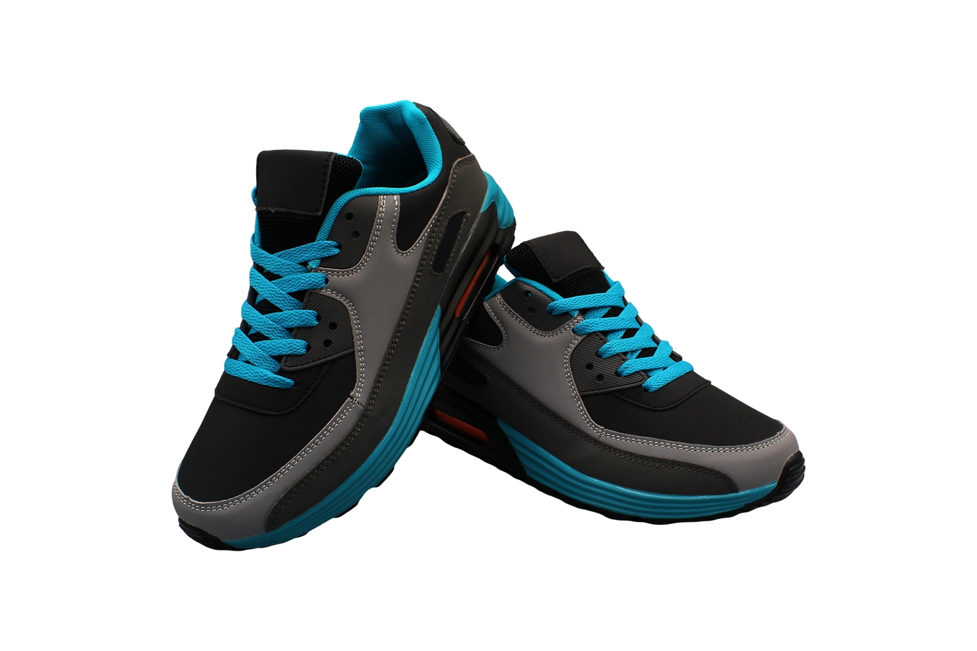 Planets 417 Sneaker für Herren in Schwarz/Blau – Ansicht 6