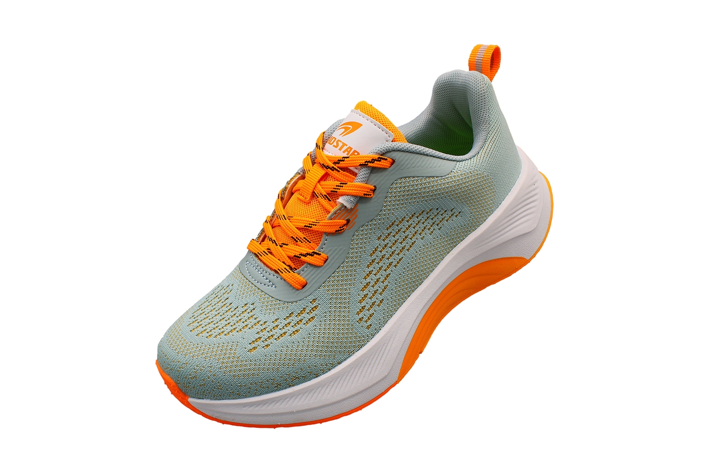 Planets 009 Sneaker für Damen & Herren in Grau/Orange – Ansicht 2