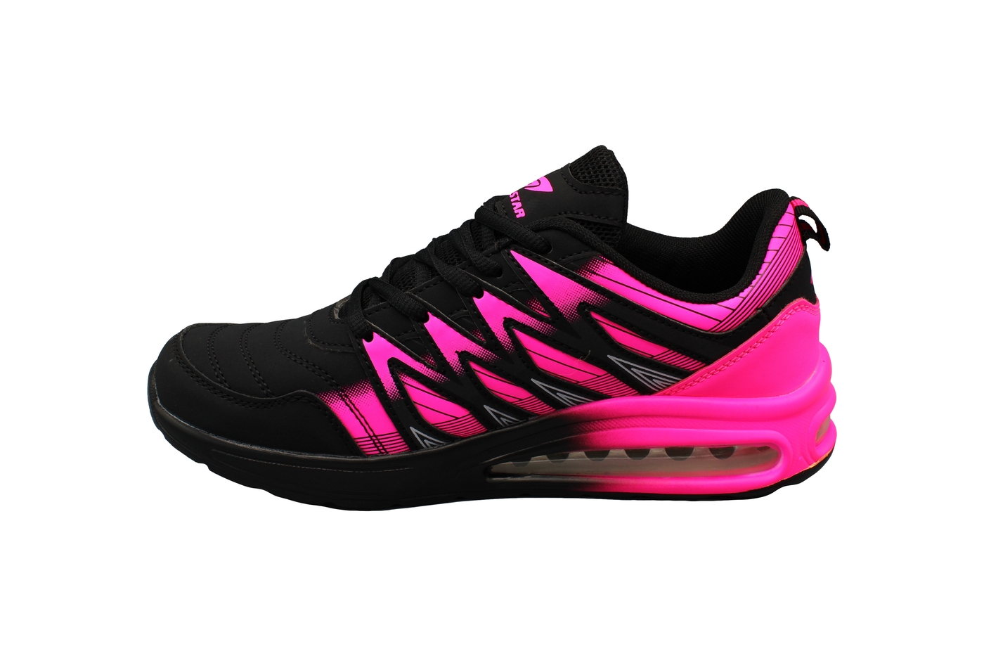 Planets 972 Sneaker für Damen in Schwarz/Weiß – Ansicht 4