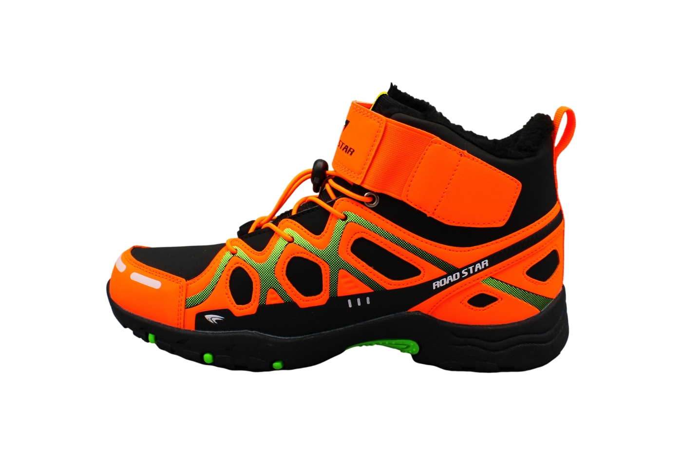 Planets 986 Winterschuh für Damen & Herren in Schwarz/Orange – Ansicht 4