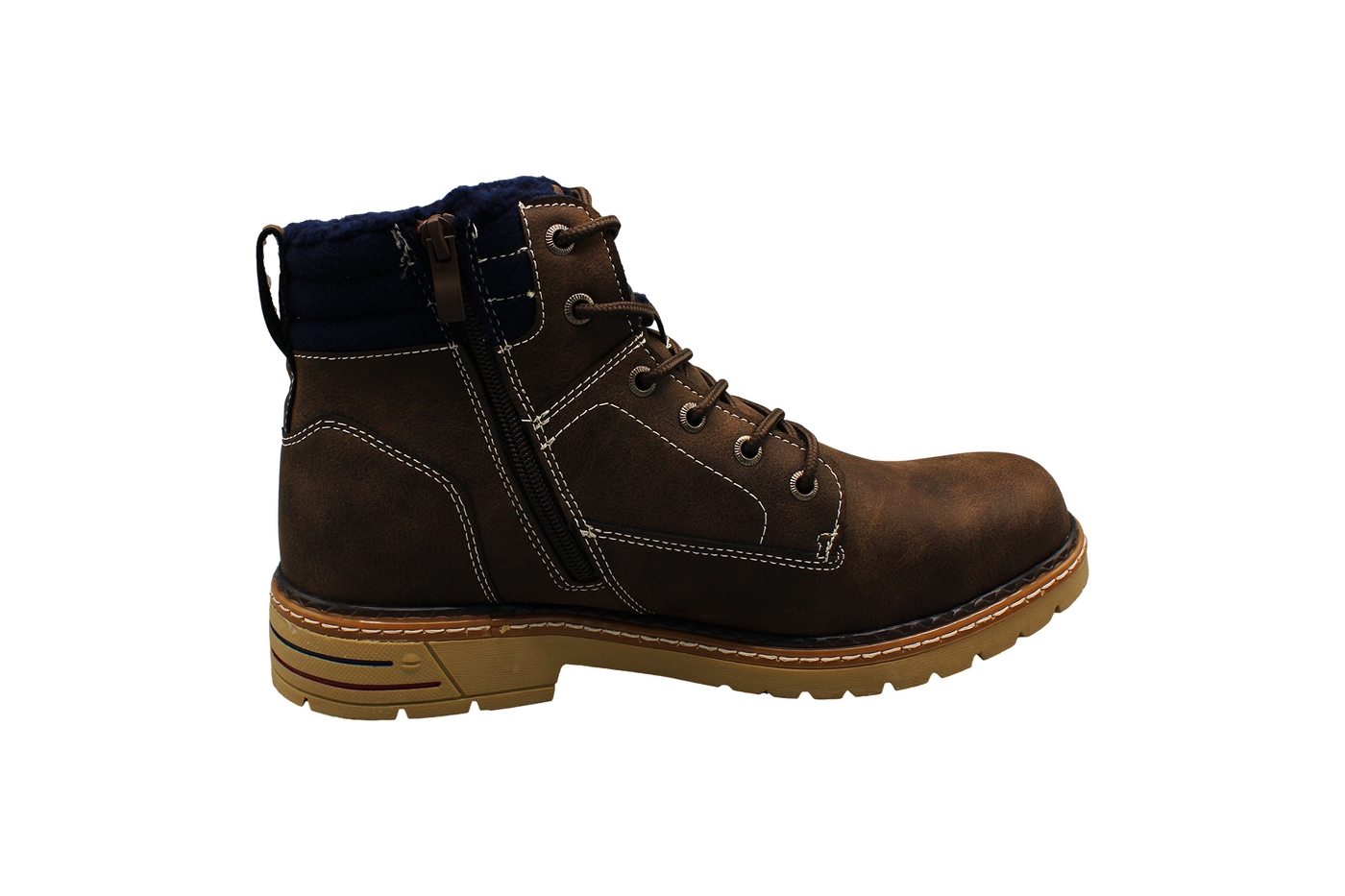Planets 402 Winterschuh für Herren in Braun – Ansicht 4