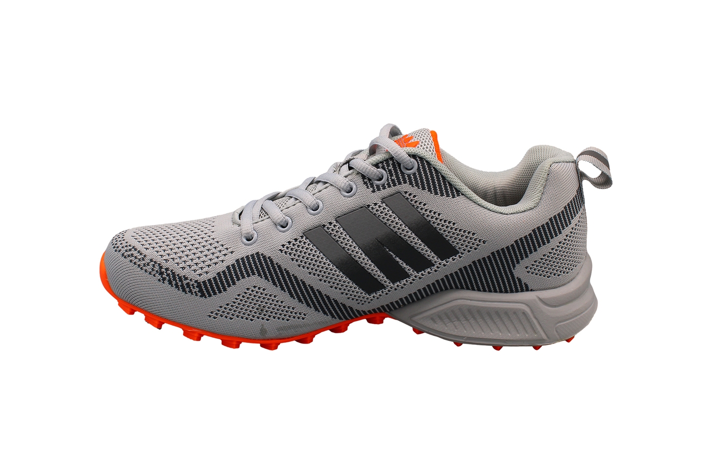 Planets 476 Sneaker für Herren in Grau/Orange – Ansicht 4