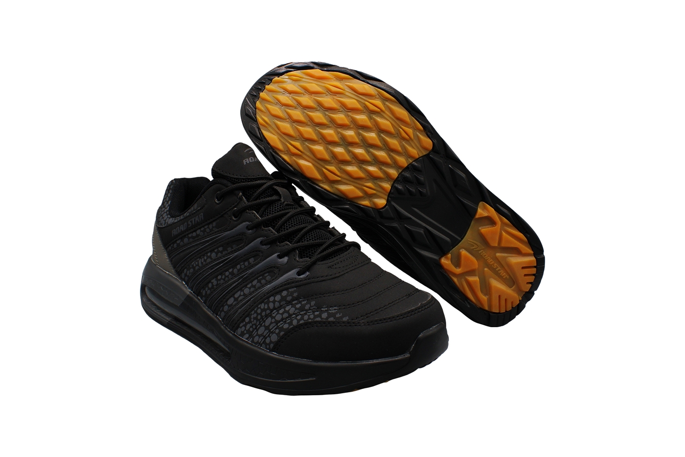 Planets 638 Sneaker für Damen & Herren in Schwarz/Grau – Ansicht 5