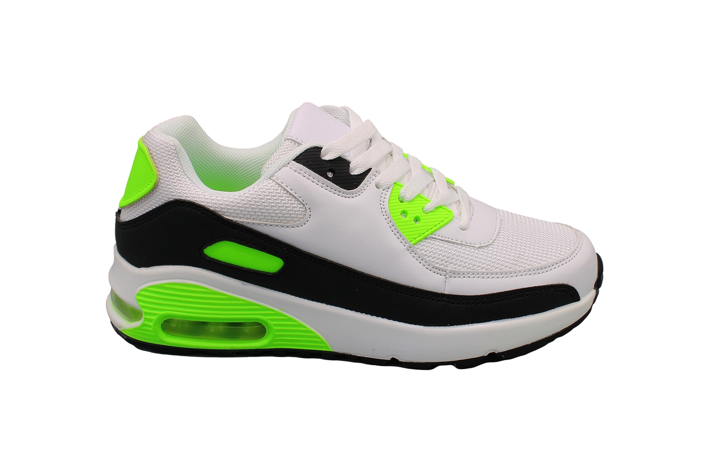 Planets 826 Sneaker für Damen & Herren in Weiß/Schwarz – Ansicht 3
