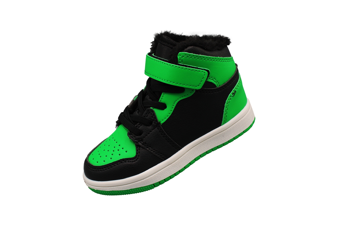 Planets 257 Winterschuh für Kinder in Schwarz/Grün – Ansicht 1