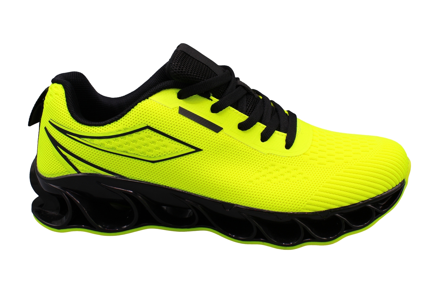 Planets 827 Sneaker für Damen & Herren in Grün/Schwarz – Ansicht 3