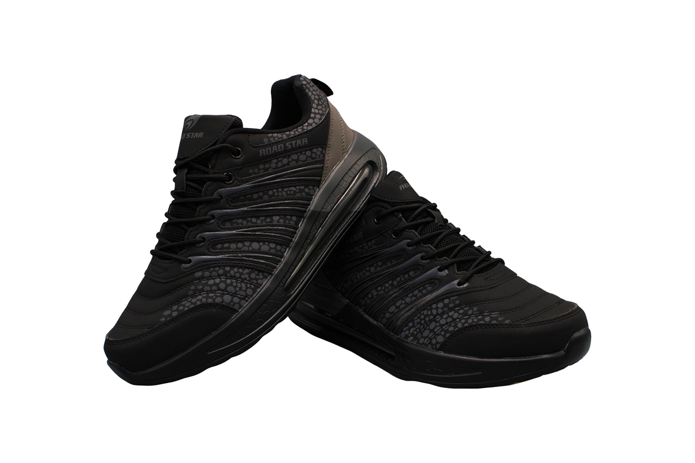Planets 638 Sneaker für Damen & Herren in Schwarz/Grau – Ansicht 6