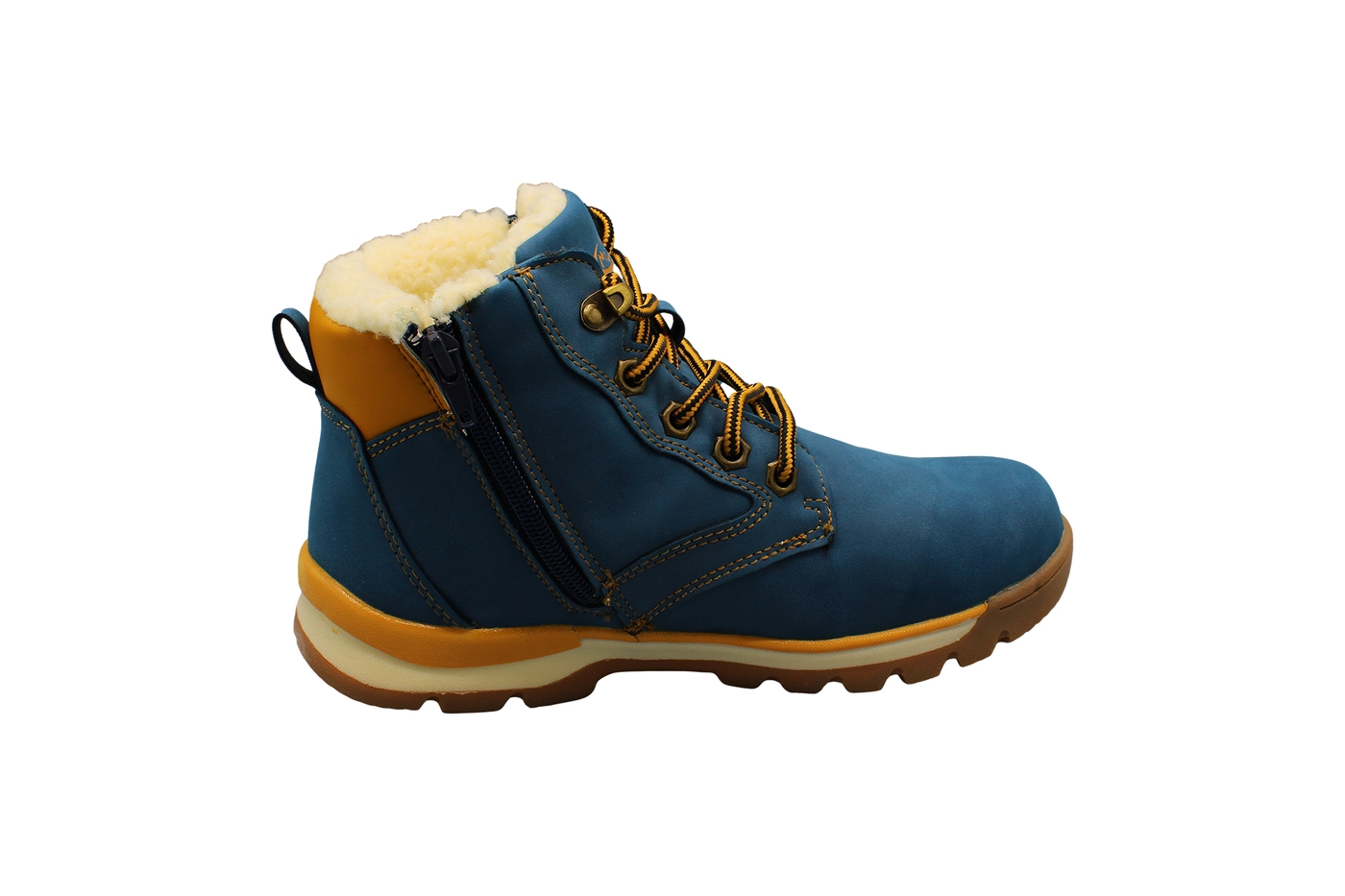 Planets 922 Winterschuh für Kinder in Blau/Gelb – Ansicht 4