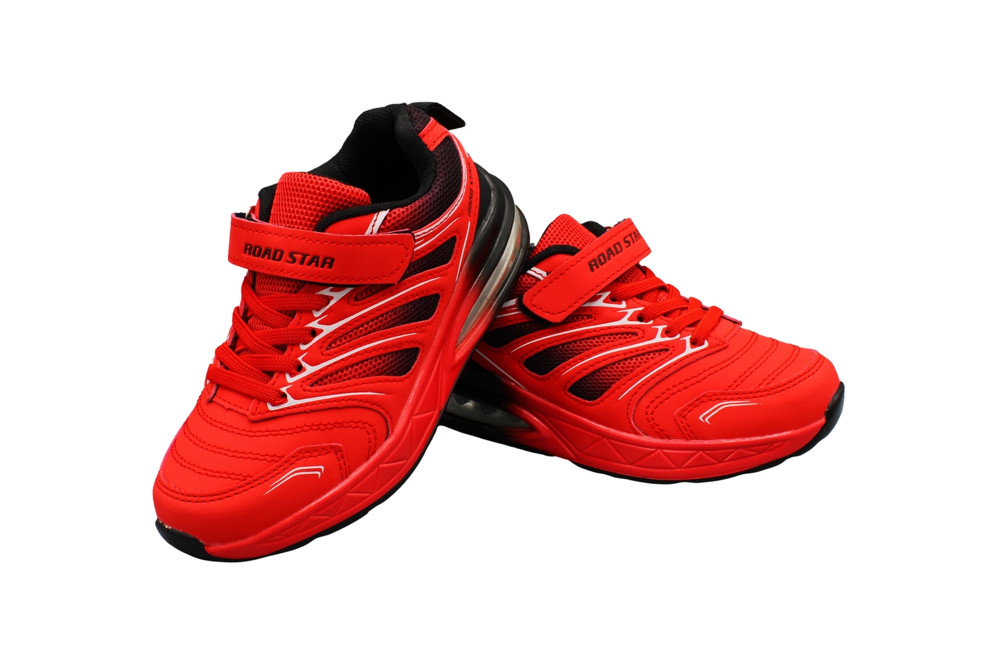 Planets 358 Sneaker für Kinder in Rot/Schwarz – Ansicht 6