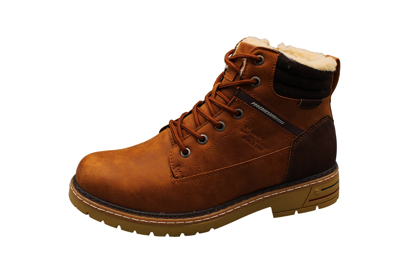 Planets 424 Winterschuh für Herren in Braun – Ansicht 3