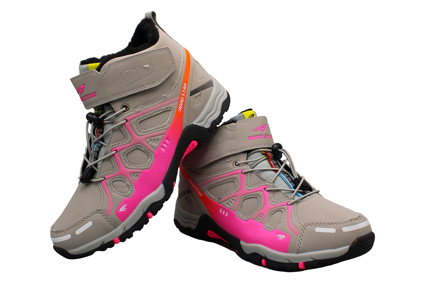 Planets 385 Winterschuh für Damen in Grau/Pink – Ansicht 6