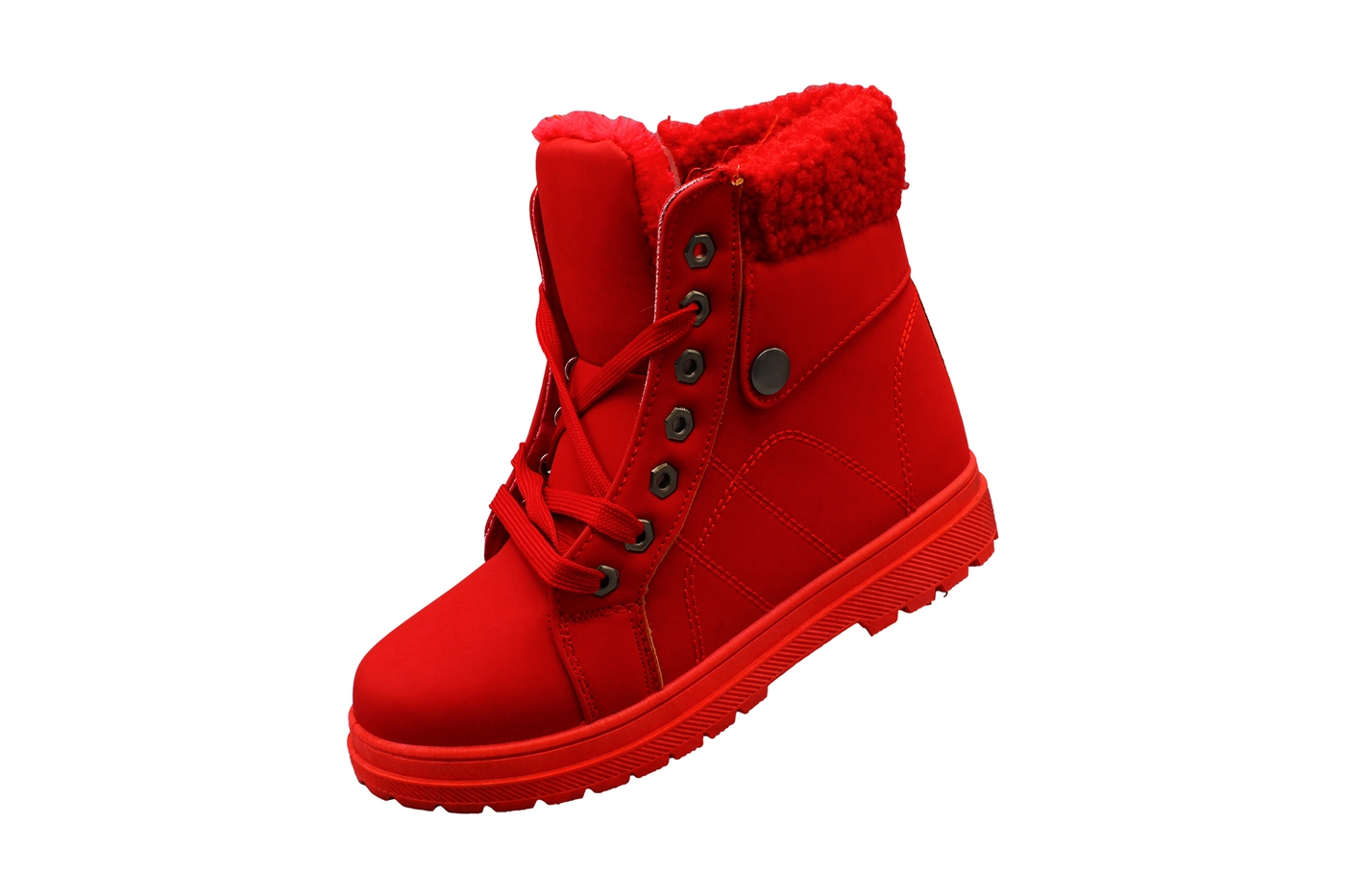 Planets 410 Winterschuh für Damen in Rot – Ansicht 1