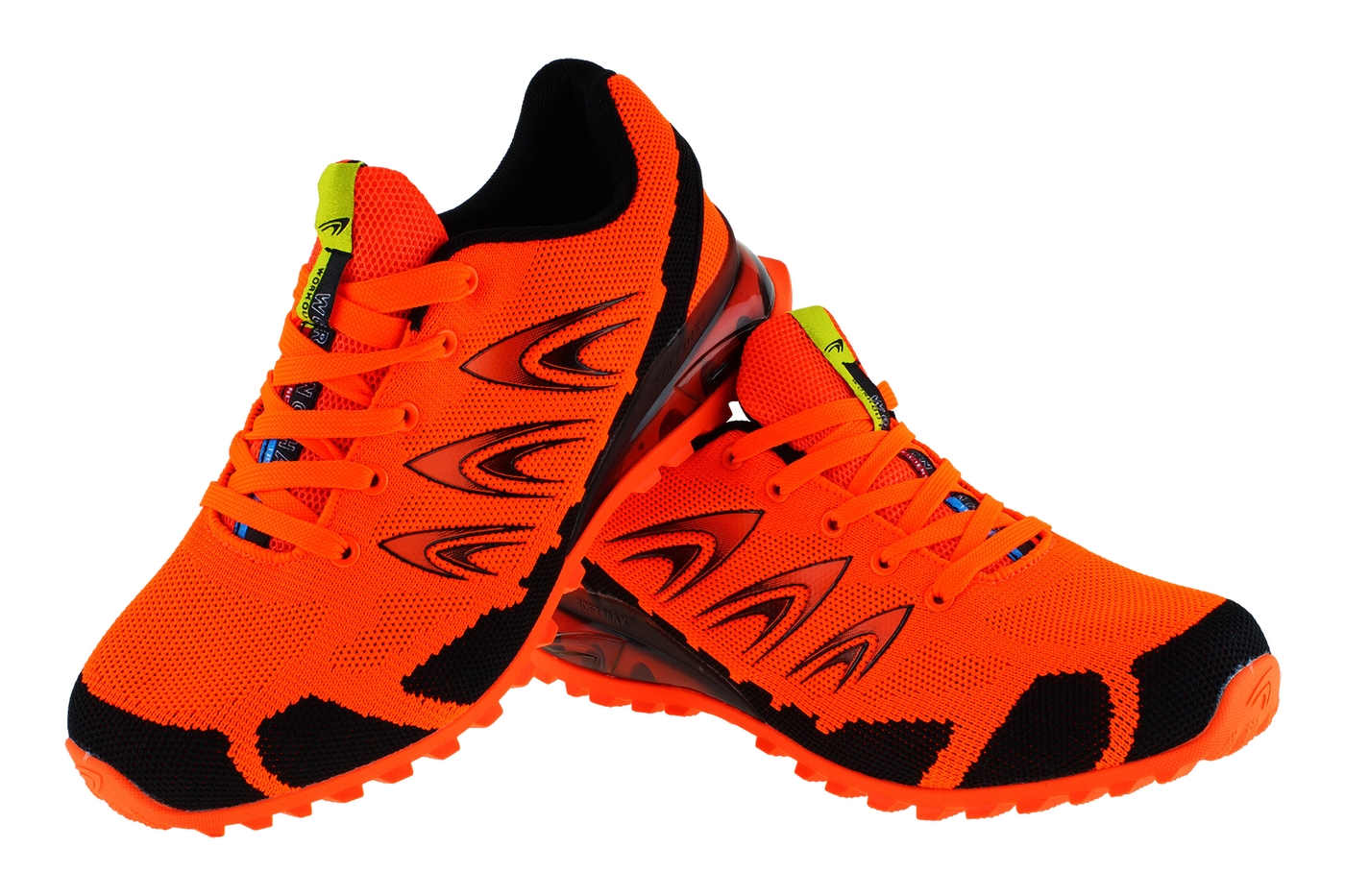Planets 629 Sneaker für Damen & Herren in Orange/Schwarz – Ansicht 6