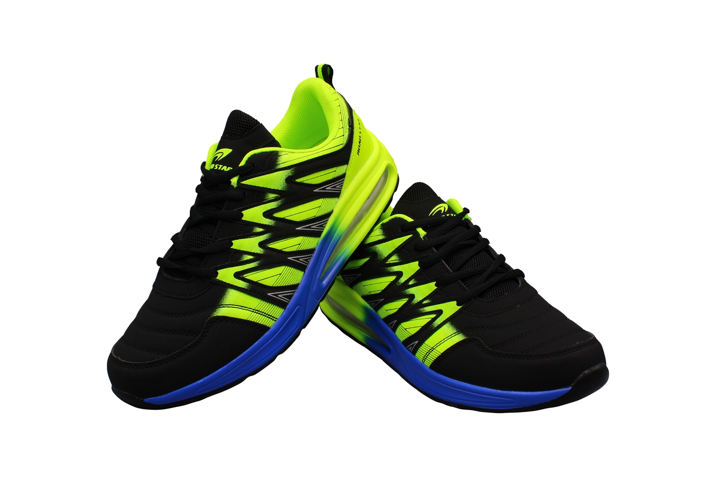 Planets 989 Sneaker für Damen & Herren in Schwarz/Blau – Ansicht 6