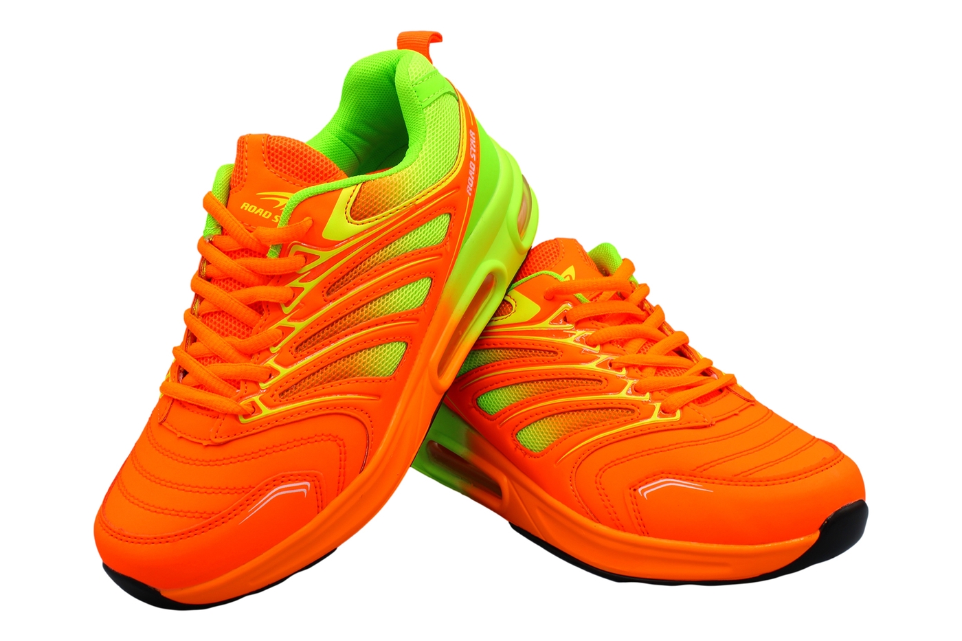 Planets 274 Sneaker für Damen & Herren in Orange/Grün – Ansicht 6