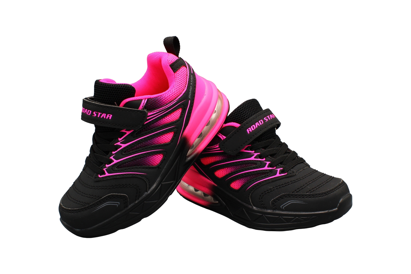 Planets 435 Sneaker für Kinder in Schwarz/Pink – Ansicht 6