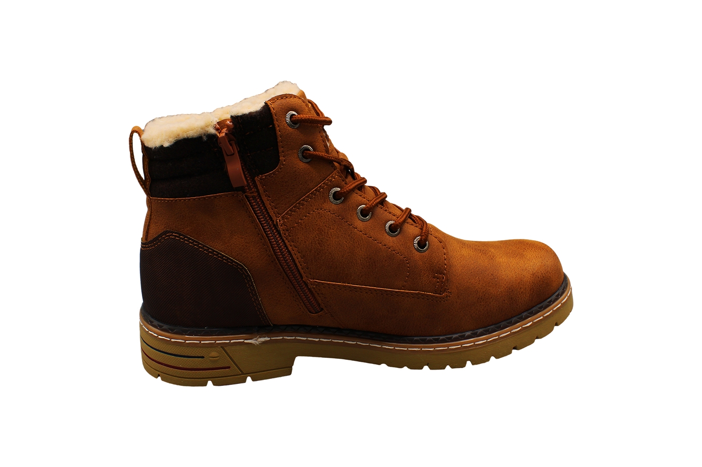 Planets 424 Winterschuh für Herren in Braun – Ansicht 4