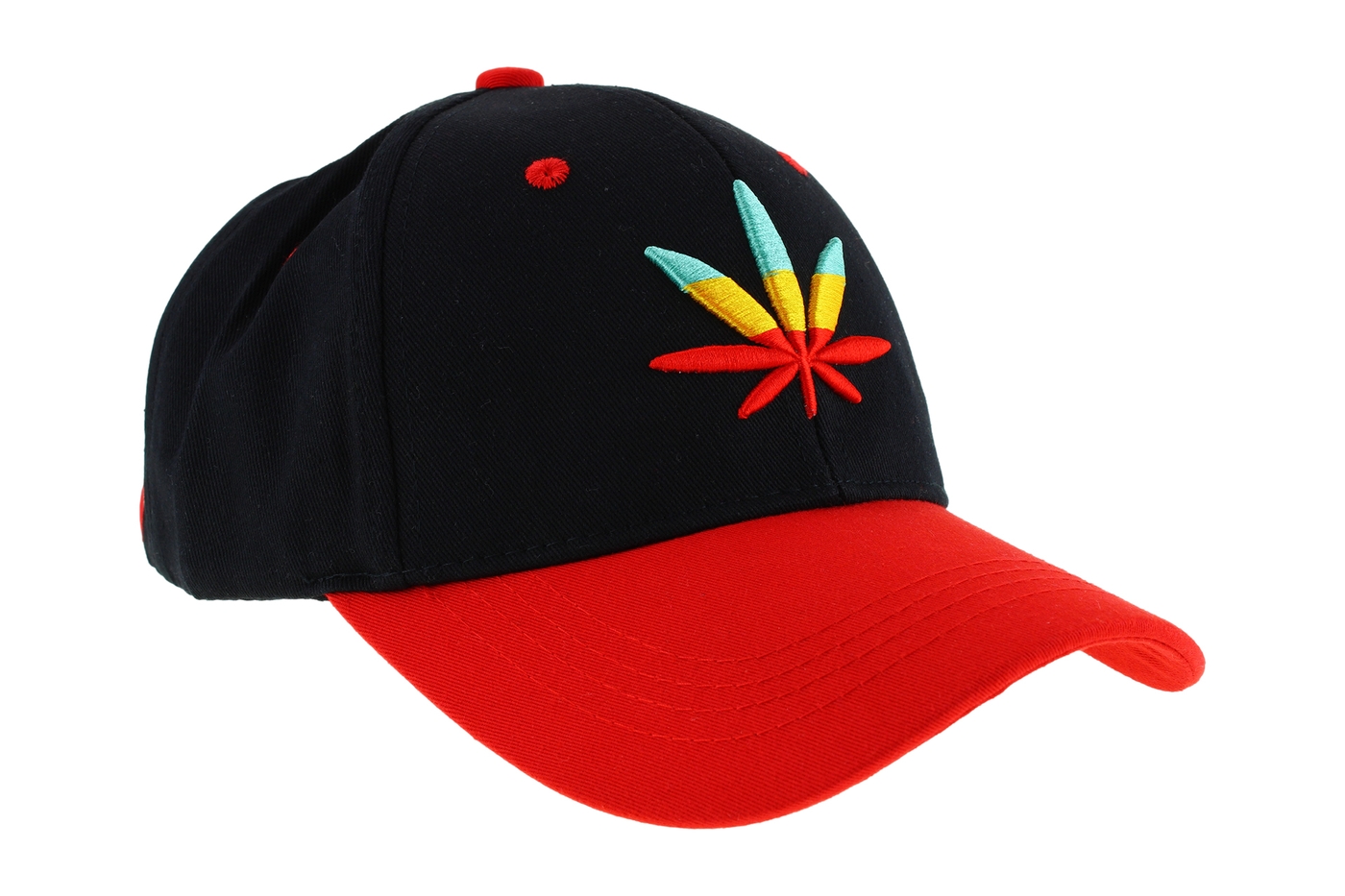 Planets Cap 007 Weed Basecap in Schwarz – Ansicht 1