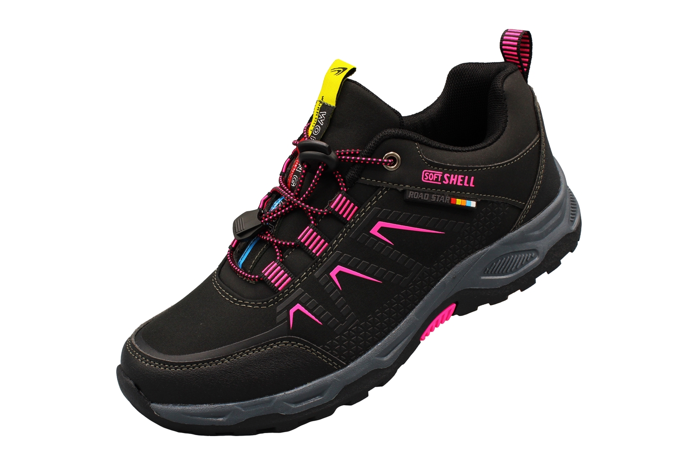 Planets 029 Sneaker für Damen & Herren in Schwarz/Pink – Ansicht 10