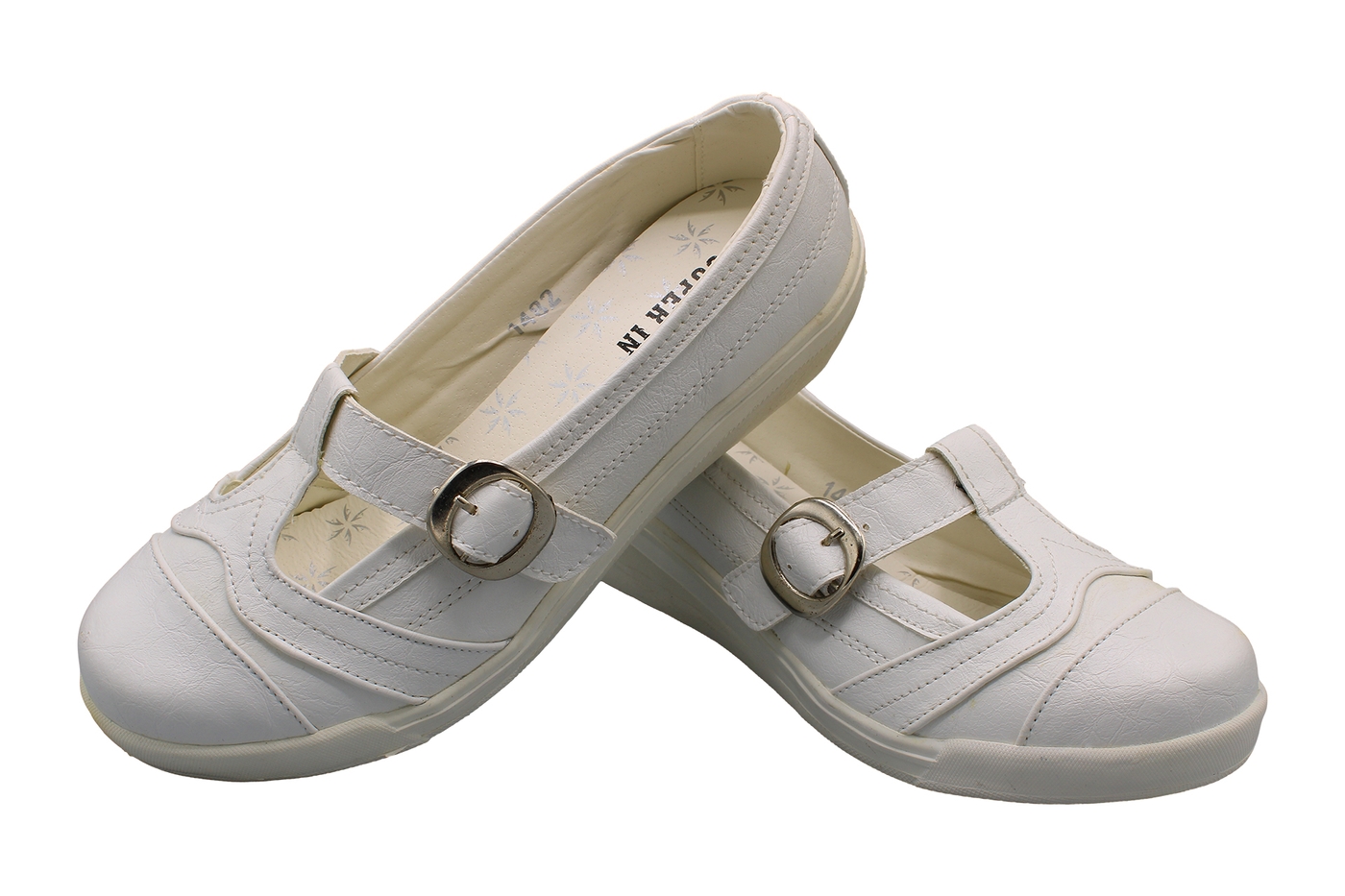 Planets 557 Ballerinas für Damen in Weiß – Ansicht 6