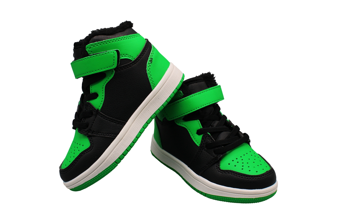 Planets 257 Winterschuh für Kinder in Schwarz/Grün – Ansicht 6